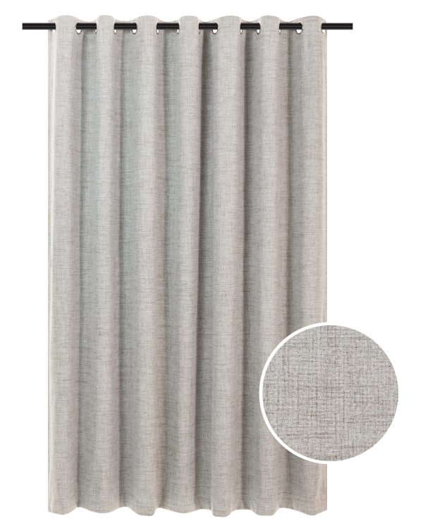 Ready Made Curtain - Textured Blockout - Eyelet / Tape