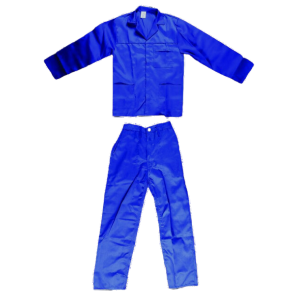 2Pc Safety Overalls - Blue  / Black - Assorted Sizes - Image 2