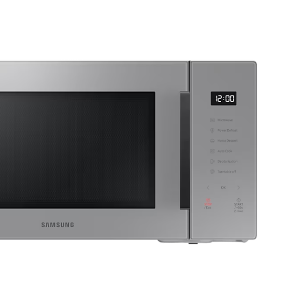 Samsung - BESPOKE 30L Solo Microwave Oven - Silver - MS30T5018AG/FA - Image 2