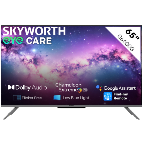 Skyworth - 65" E5500G FHD Google Smart TV with Google Assistant - 65G5500G